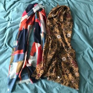 100% wool Scarves by Seasalt Cornwall X 2